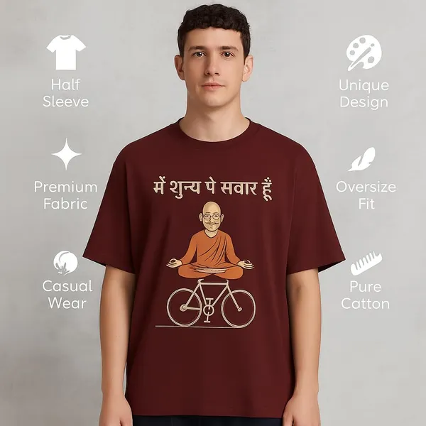 Wine_Cotton_T-Shirt_For_Men
