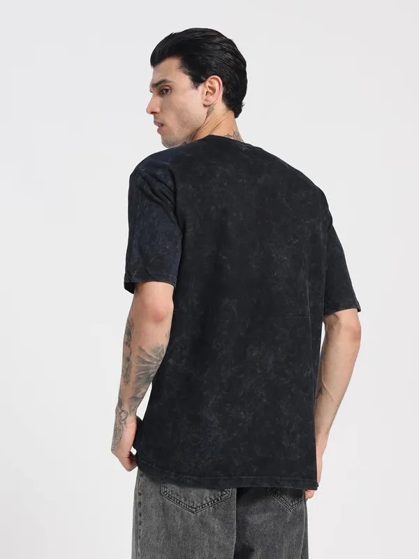 Black_Cotton_Terry_Oversized_Tshirt_For_Men