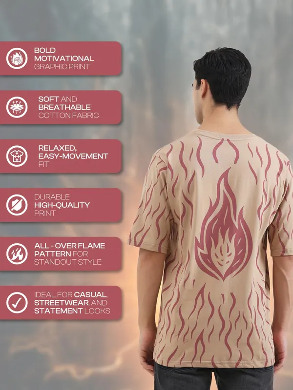 Beige_Cotton_T-Shirt_For_Men