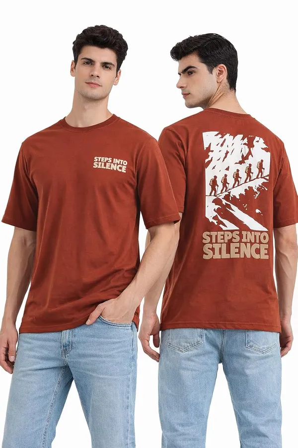 Brown_Cotton_T-Shirt_For_Men
