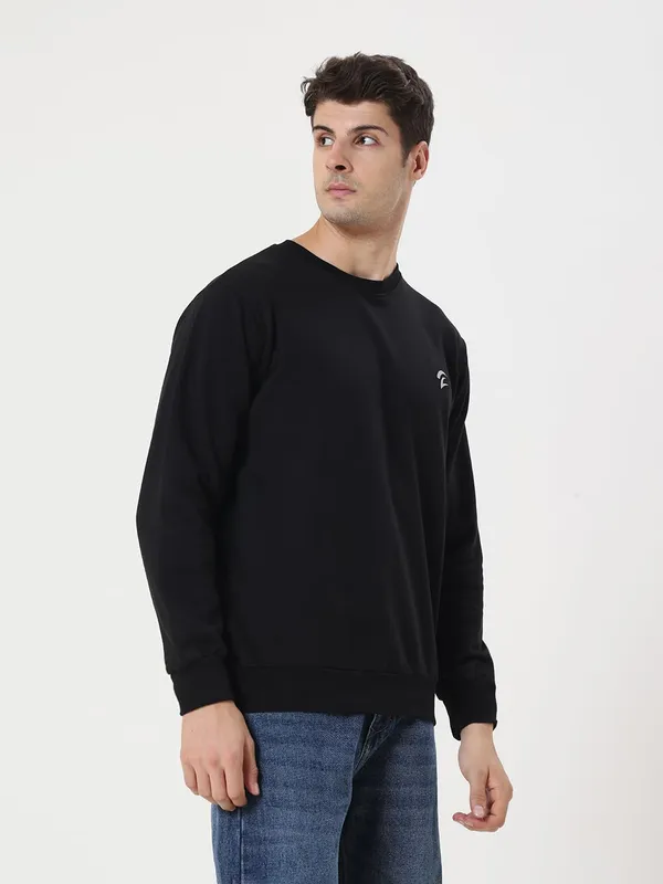Black_Cotton_Sweatshirt_For_Men