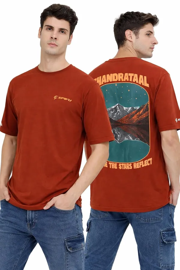 Brown_Cotton_T-Shirt_For_Men