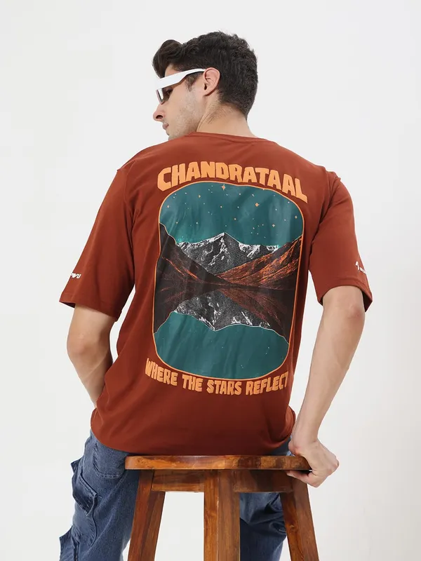 Brown_Cotton_T-Shirt_For_Men