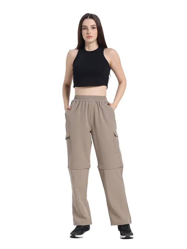 Taupe_Terry_Pants_For_Women