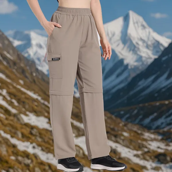 Taupe_Terry_Pants_For_Women