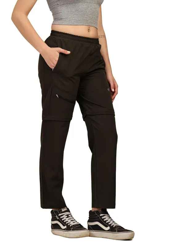 Olive_Green_Nylon_Blend,_Spandex,_Terry_Pants_For_Women