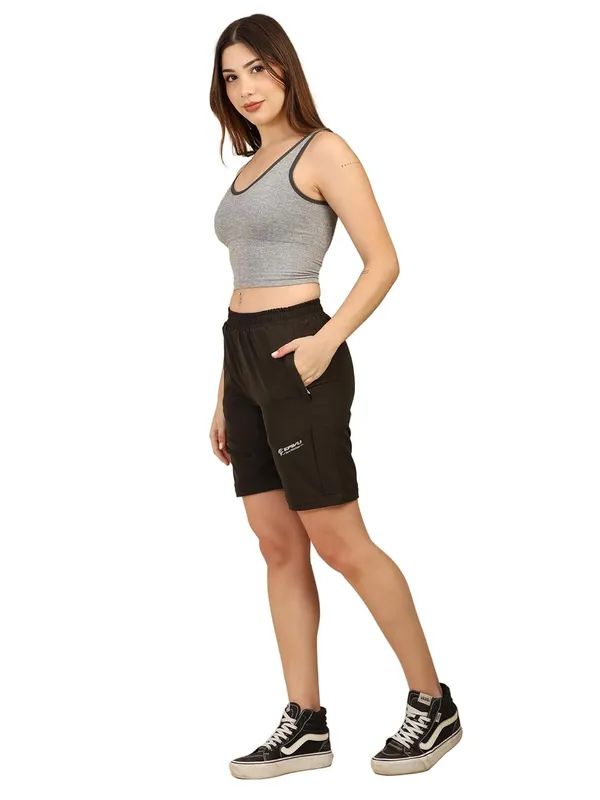 Olive_Green_Nylon_Blend,_Spandex,_Terry_Pants_For_Women