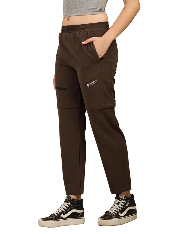 Coffee_Nylon_Blend,_Spandex,_Terry_Pants_For_Women