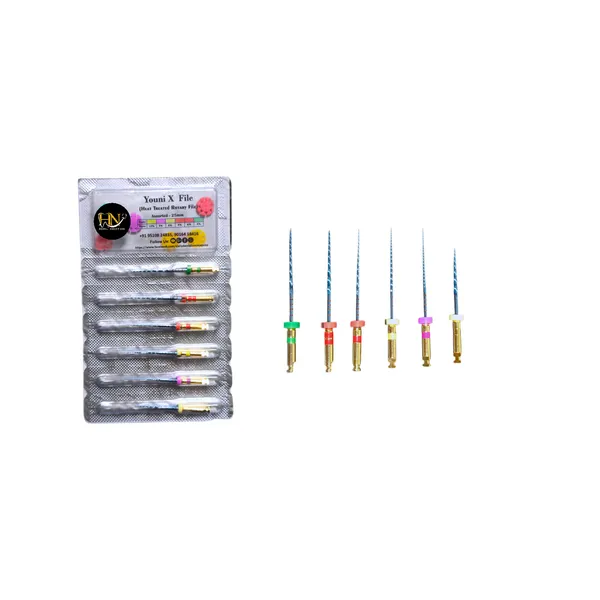 Youni_X_Niti_Rotary_Endodontic_File_Assorted_25Mm_Pack_Of_6