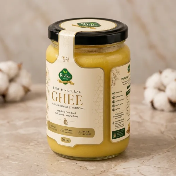 Rivika_Organic_Bilona_Method_Buffalo_Milk_Ghee_500Ml
