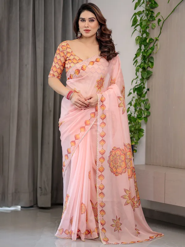Pink_Organza_Embroidered_Saree_For_Women