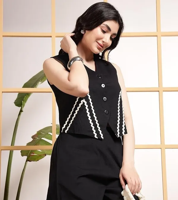 Black_Premium_Cotton_Flex_Crop_Co-Ord_Set_For_Women