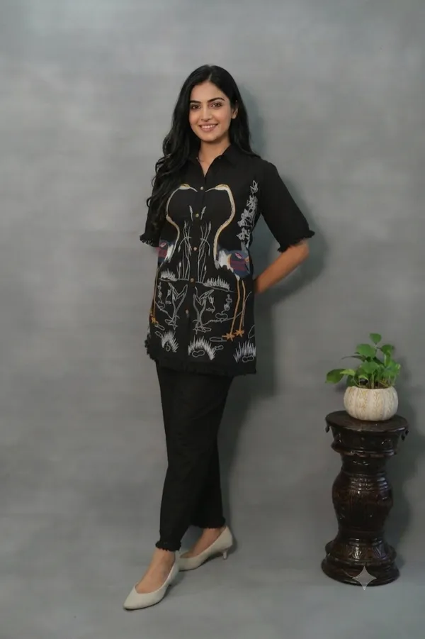 Black_Premium_Cotton_With_Heavy_Embroidery_Co-Ord_Set_For_Women