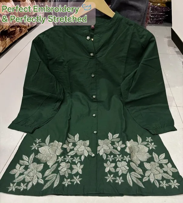 Green_Premium_Cotton_With_Embroidery_Co-Ord_Set_For_Women