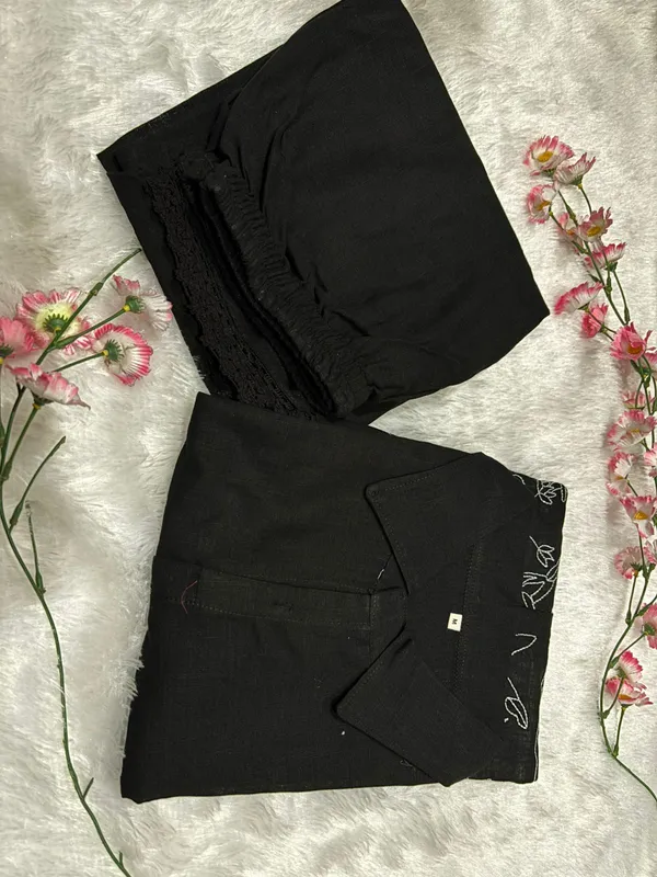 Black_Premium_Cotton_With_Heavy_Embroidery_Co-Ord_Set_For_Women