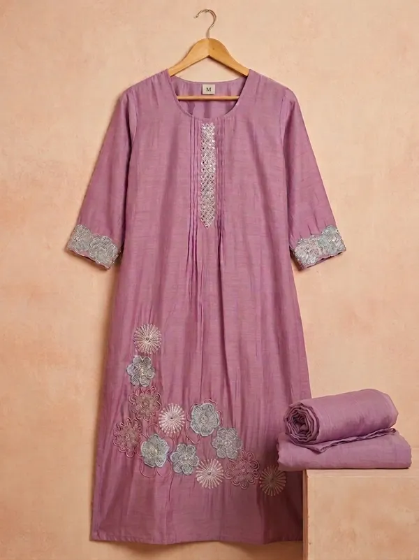 Pink_Premium_Mul_Chanderi_With_Embroidery_Kurta_Set_For_Women