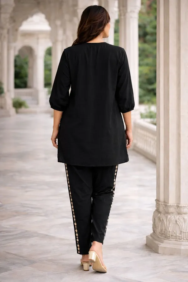 Black_Premium_Pure_Cotton_With_Full_Embroidery_Co-Ord_Set_For_Women