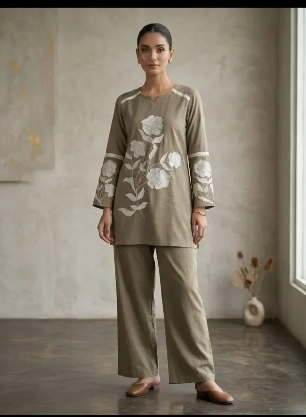 Gray_Premium_Cambric_Cotton_Dabu_Co-Ord_Set_For_Women