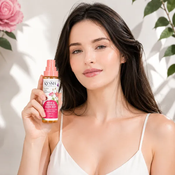 Kysma_Luxe_Organics_Handmade_Rose_&_Saffron_Aqua_Mist_for_Face_&_Body,_Hydrating_&_Refreshing_Botanical_Face_Mist_with_Real_Rose_&_Saffron_Extracts,_Handmade_Natural_Skin_Mist_for_All_Skin_Types,_Unisex,_100_ml