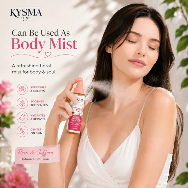 Kysma_Luxe_Organics_Handmade_Rose_&_Saffron_Aqua_Mist_for_Face_&_Body,_Hydrating_&_Refreshing_Botanical_Face_Mist_with_Real_Rose_&_Saffron_Extracts,_Handmade_Natural_Skin_Mist_for_All_Skin_Types,_Unisex,_100_ml