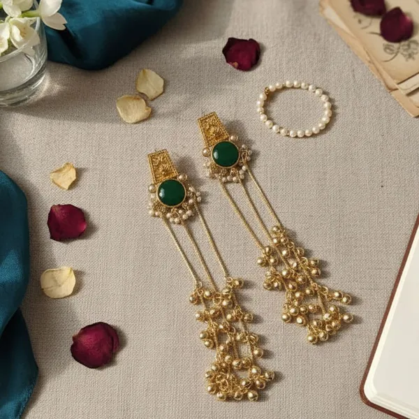 Rivah_Emerald_&_Gold_Ghungroo_Cascade_Drops_Metal_Drops_&_Danglers_()