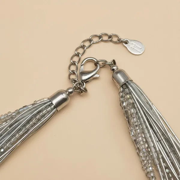 Rivah_Light_Golden_Metal_Multi-Layer_Collar_Necklace_Metal_Necklace_()