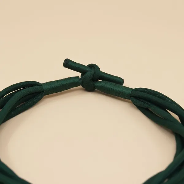 Rivah_Dark_Green_Suede_Cord_Necklace_with_Black_Beige_Pendant_Dori_Necklace_()