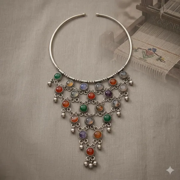 Agate_Alloy_Necklace