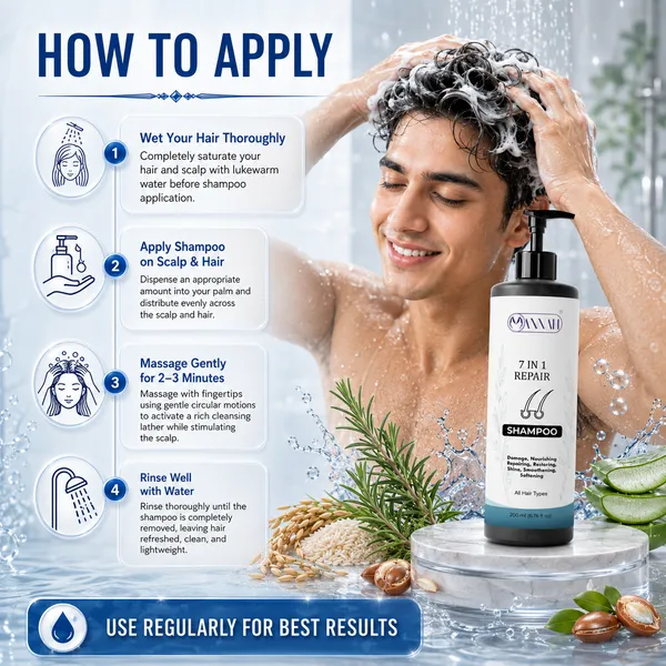 7_in_1_Repair_Shampoo_with_Biotin,_Proteins_&_Fenugreek_for_Strong,_Healthy_Hair_|_Deep_Nourishment_for_Dry_&_Damaged_Hair_|_200ml