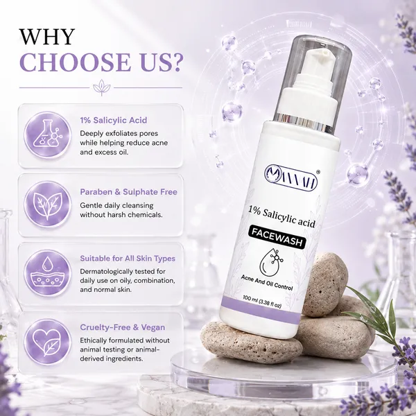 1%_Salicylic_Acid_Face_Wash_for_Clear_Pores,_Oil_Control_&_Smooth_Skin_|_Deep_Cleansing_Face_Cleanser_|_100ml