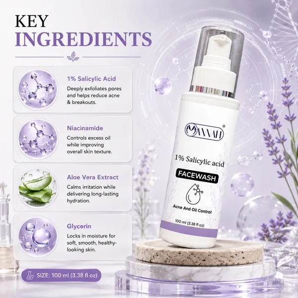 1%_Salicylic_Acid_Face_Wash_for_Clear_Pores,_Oil_Control_&_Smooth_Skin_|_Deep_Cleansing_Face_Cleanser_|_100ml