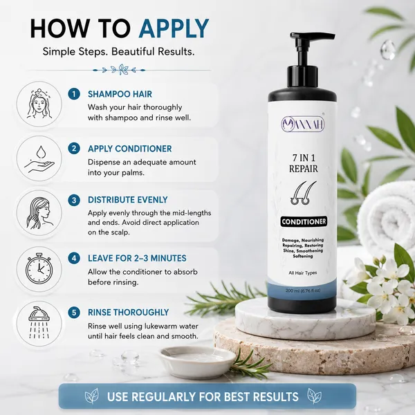 7_in_1_Total_Repair_Conditioner_for_Strong,_Smooth_&_Healthy_Hair_|_Deep_Moisture_Hair_Repair_Formula_|_200ml