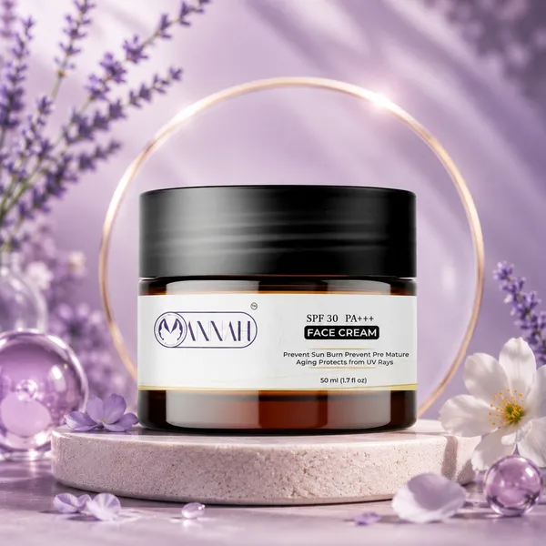 SPF_30_PA+++__Broad_Spectrum_Sunscreen_Cream_|_Lightweight_Daily_UVA_&_UVB_Protection_|_Non-Greasy_Hydrating_Formula_|_50g