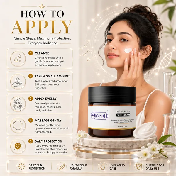 SPF_30_PA+++__Broad_Spectrum_Sunscreen_Cream_|_Lightweight_Daily_UVA_&_UVB_Protection_|_Non-Greasy_Hydrating_Formula_|_50g
