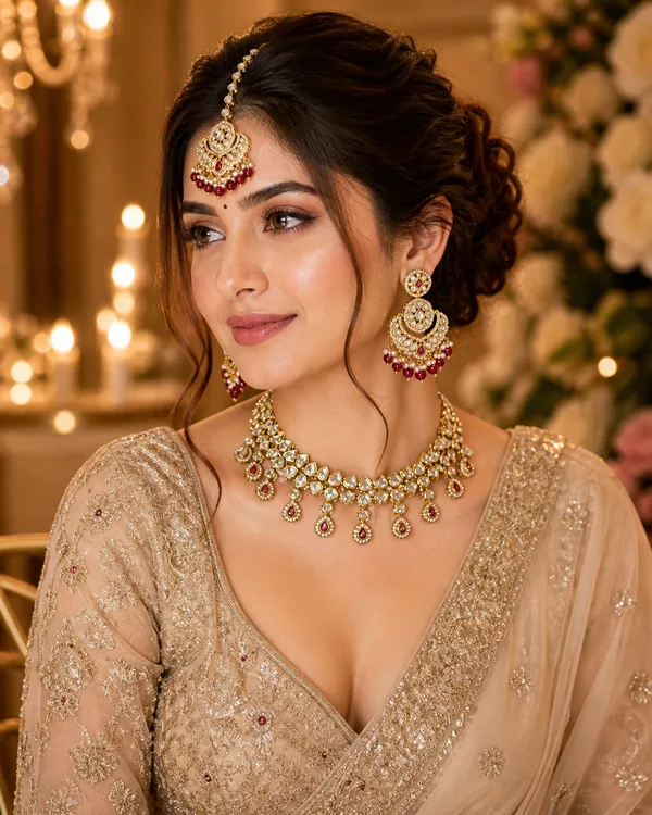 Red_Kundan_Ruby_Polki_Bridal_Choker_Necklace_Set_For_Women