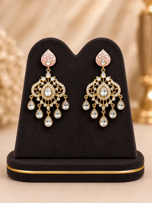 Pink_Polki_Meenakari_Crescent_Hasli_Necklace_Set_For_Women