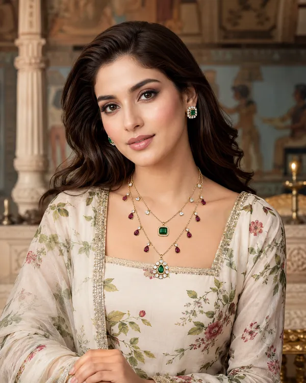 Green_Gold-Plated_Cz_Emerald_Ruby_Necklace_Set_For_Women