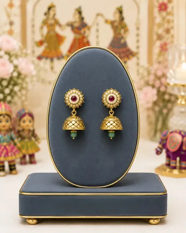 Green_Brass_Meenakari_Square_Panel_Antique_Necklace_Set_For_Women