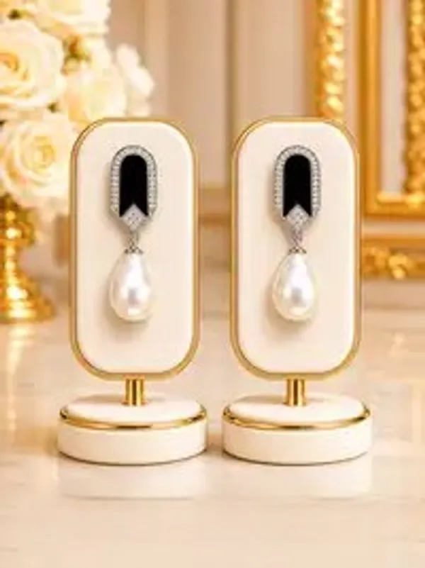 Black_Onyx_Pearl_Diamond_Drop_Earrings_For_Women