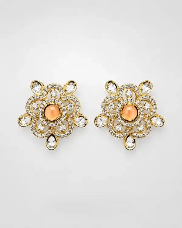 Gold_Polki_Brass_Floral_Kundan_Stud_Earrings_For_Women