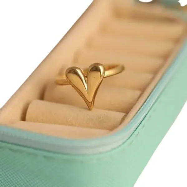 Gold_Stainless_Steel_Adjustable_Heart_Ring_For_Women