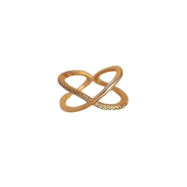 Gold_Stainless_Steel_Adjustable_Criss_Cross_Ring_For_Women