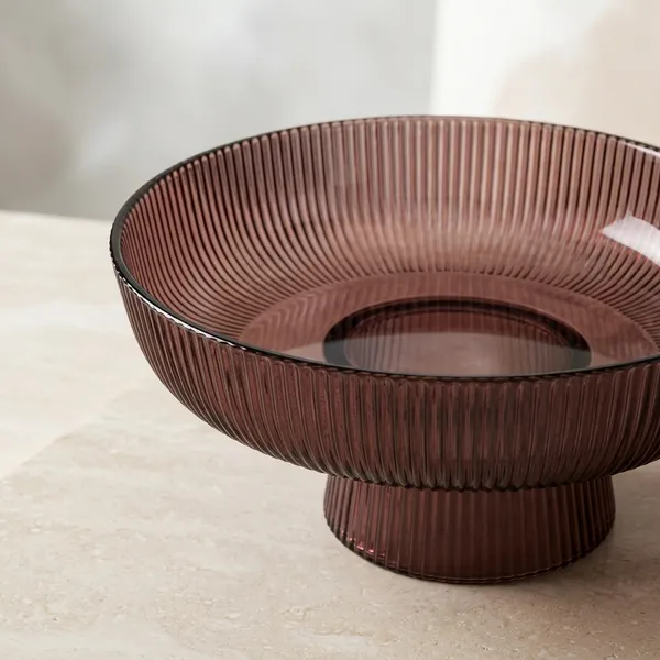Lavender_Ribbed_Glass_Fluted_Bowl_for_Serving_and_Decor