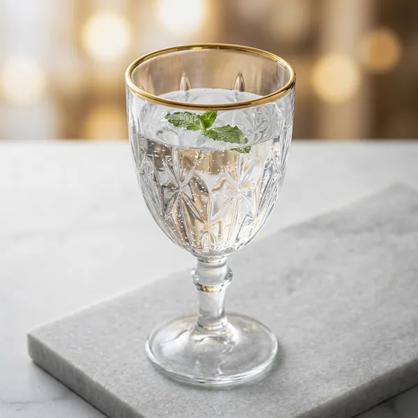 Transparent_Clear_Glass_Goblet_With_Gold_Rim_Set_of_6