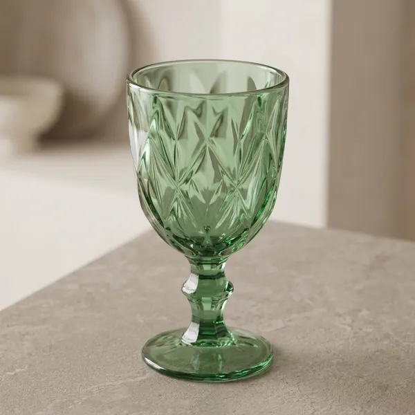 Emerald_Cut_Glass_Goblet_for_Dining_and_Decor_Set_of_6