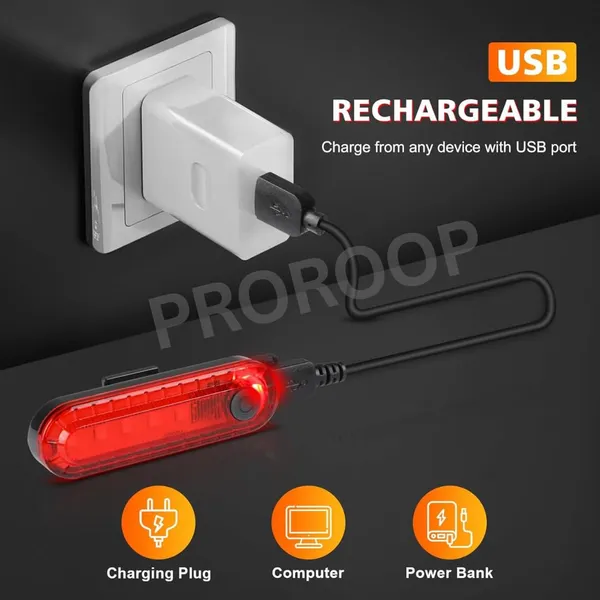 Pro_Roop_Usb_Rechargeable_LED_Bike_Front_Rear_Light_Set