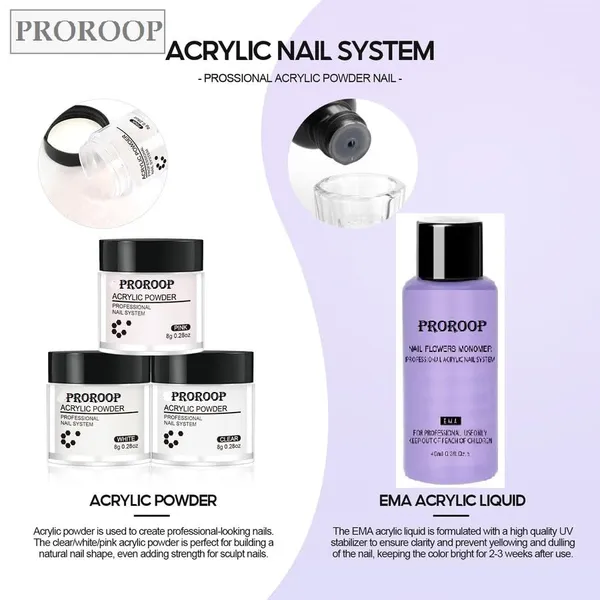 Pack_Of_7_Pro_Roop_Non_Yellowing_Acrylic_Powder_Liquid_Nail_Art_Kit_