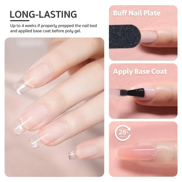 Proroop_Clear_Polygel_Nail_Extension_Kit_30Ml