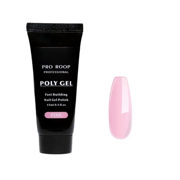 Proroop_Pink_Poly_Extension_Gel_For_Nails_15Ml