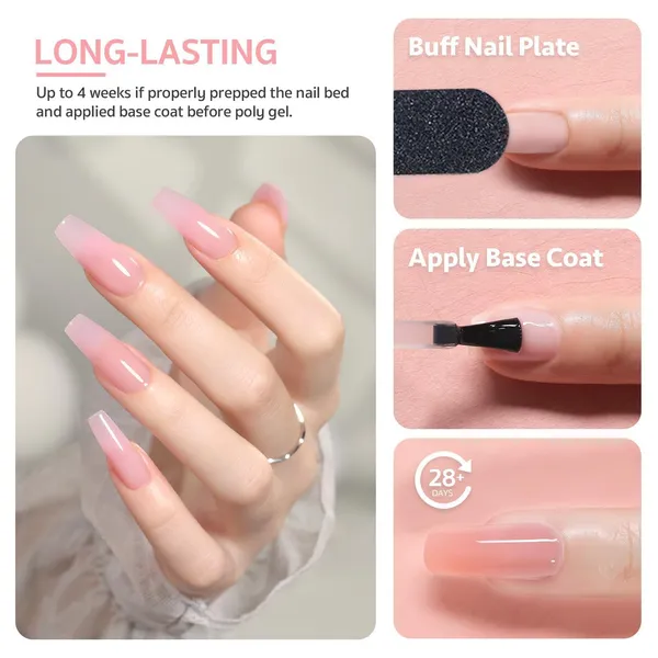 Pack_of_2_Proroop_Nude_Pink_Poly_Extension_Builder_Gel_30Ml